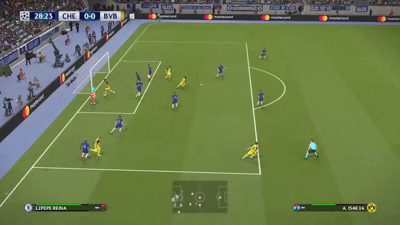 UCL 2021-22 Semi Final 1st Leg Chelsea vs Borussia Dortmund