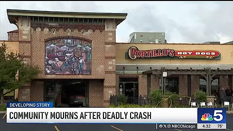 Video: Oswego community mourns 2-year-old killed by car crash into Portillo's