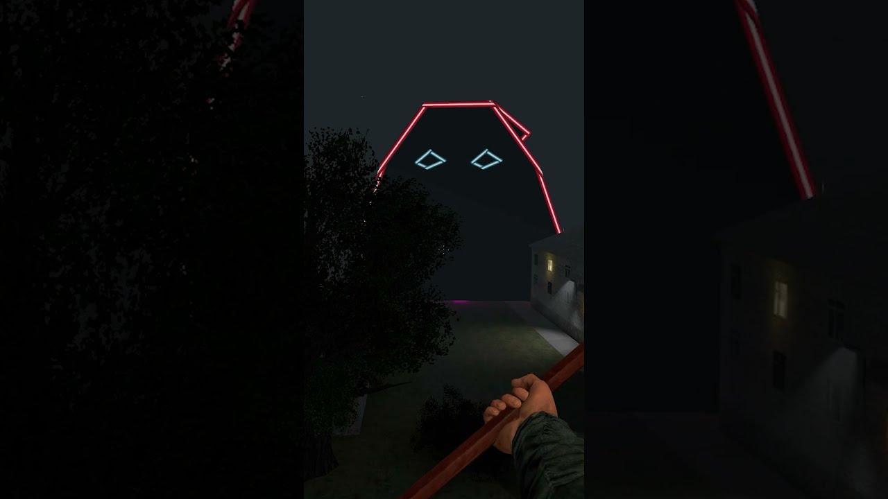 GIANT NEON MUNCI Nextbot Is After Me In GMod Shorts