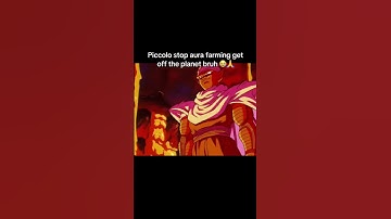 Piccolo Aura Farmed Till He Died 😂 #dragonball #sparkingzero #piccolo #shorts