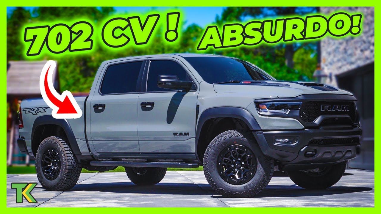 Eu mal consigo SUBIR nesse negócio | RAM 1500 TRX LUNAR EDITION