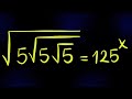 Nice Square Root Math Simplification | Find the value of X