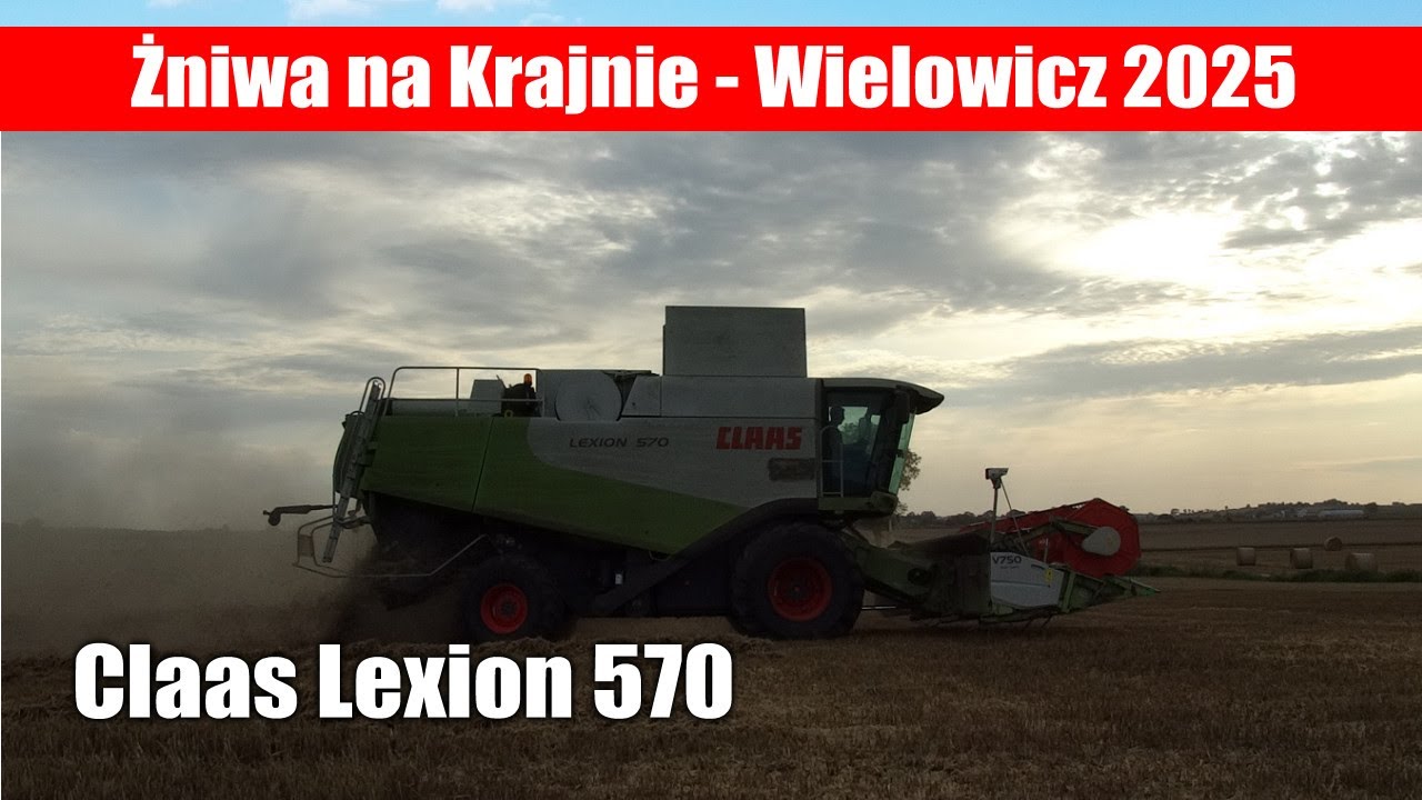 Żniwa 2025 z kombajnem Claas Lexion 570 maxresdefault Żniwa 2025 z kombajnem Claas Lexion 570