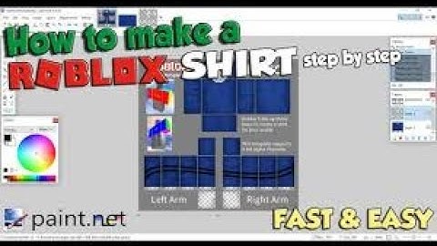 How to make a ROBLOX Shirt!