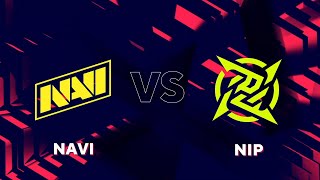 🔴 [ RU ] NIP vs NAVI Final bo3 I BLAST Premier Spring Groups 2022