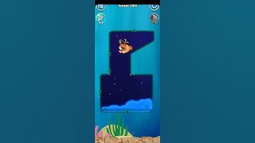 Fish Rescue - pull pin puzzle 🐠🐟- Android/iOS || Level 704 #FishRescue #Shorts