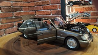 w140 v12 S600 Norev 1:18 обзор и распаковка