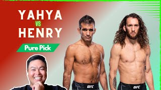 UFC Vegas 91 - Rani Yahya vs Victor Henry PREDICTION