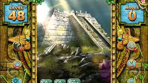 Mayan Puzzle level 46, 47, 48, 49, 50 walkthrough game play
