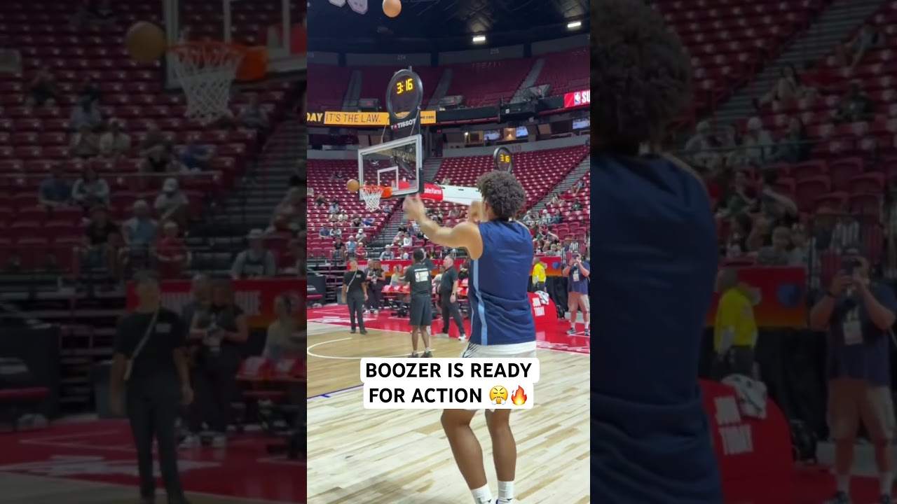 Cameron Boozer is ready for NBA Summer League action!