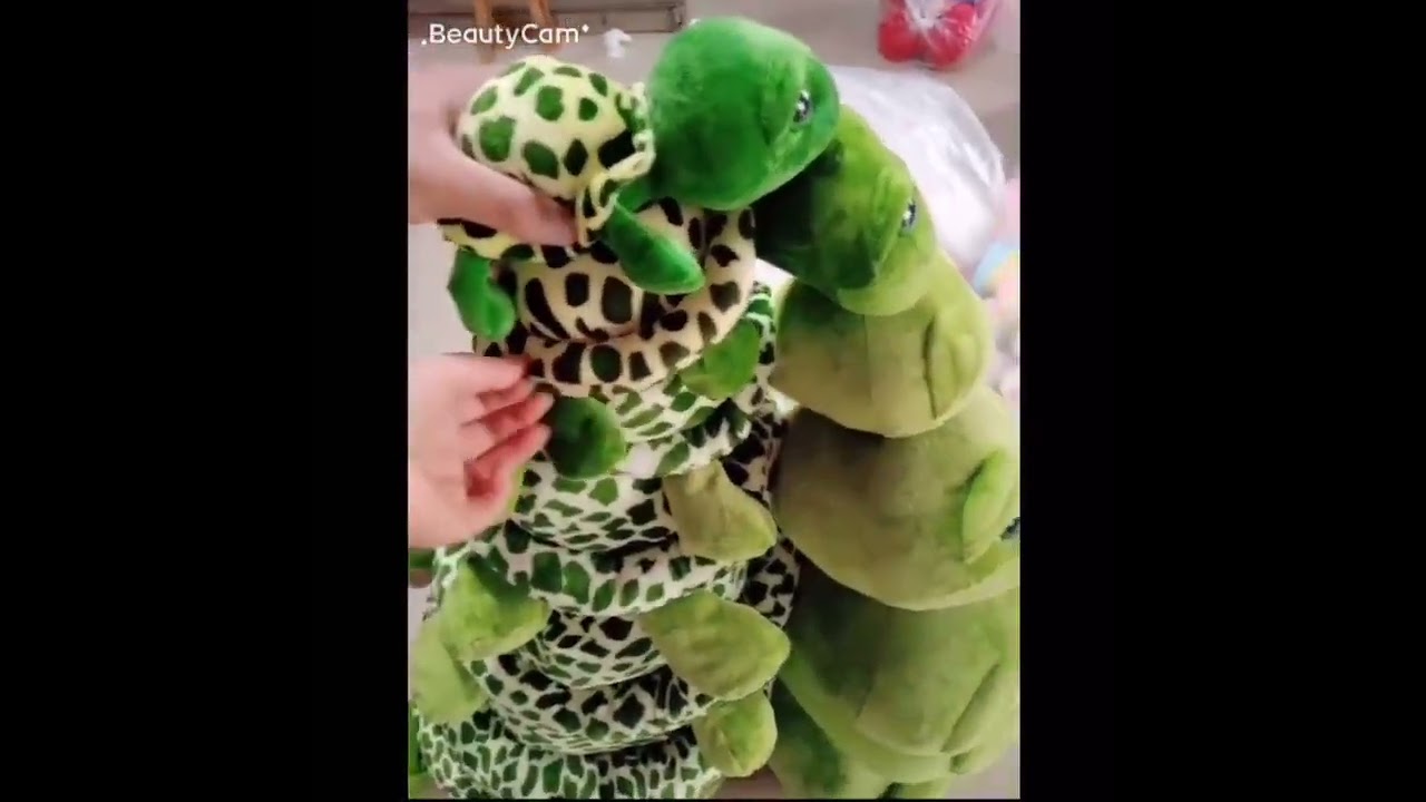 Big Eyes Stuffed Turtle Animals Adorable Cute & Warm Sea Tortoise Toys
