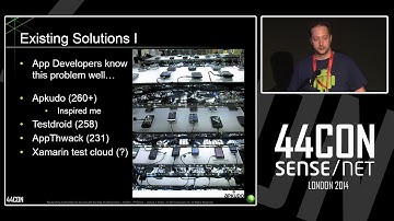 Researching Android Device Security with the Help of a Droid Army - Presented By Joshua J. Drake