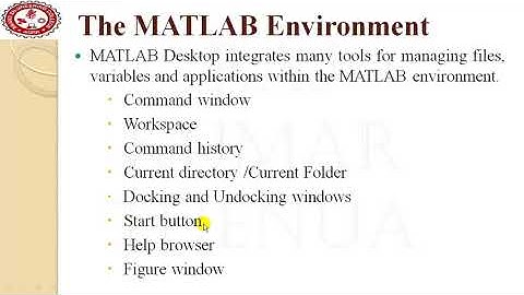 Lecture 2  Get familiar with MATLAB Environment Hindi Urdu   YouTube