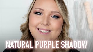 How To Accentuate Green Eyes With Natural Purple Shadow