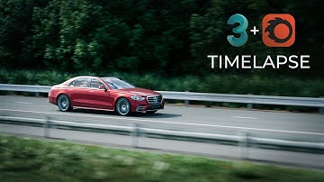 Car Visualization Timelapse | 3ds Max + Corona Renderer | CGI Environment