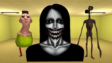 Kuchisake Onna, Siren Head And Hamood Habibi Nextbot Gmod