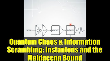 Quantum Chaos & Information Scrambling: Instantons and the Maldacena Bound