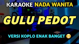 Download Lagu GULU PEDOT Karaoke Koplo Nada Cewek - Karaoke Gulu Pedot MP3