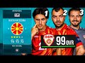 I Added 99 Rated Players To NORTH MACEDONIA Until They Won EURO 2020...