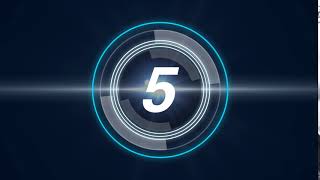 Copyright Free Countdown Timer Intro