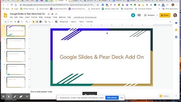 Google Slides & Pear Deck Part 1 - How To