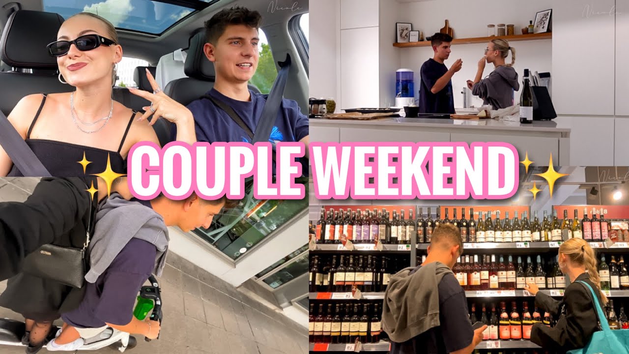 Weekend Couple Vlog - Wir fahren das erste mal E-Scooter + Wein tasting / NicoleDon