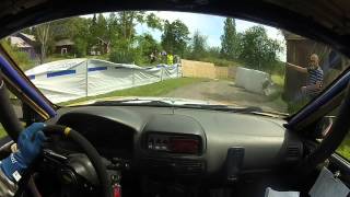 Rally Edane 2015 ss3 NIclas Fransson o Mikael Svensson GruppE Toyota Corolla
