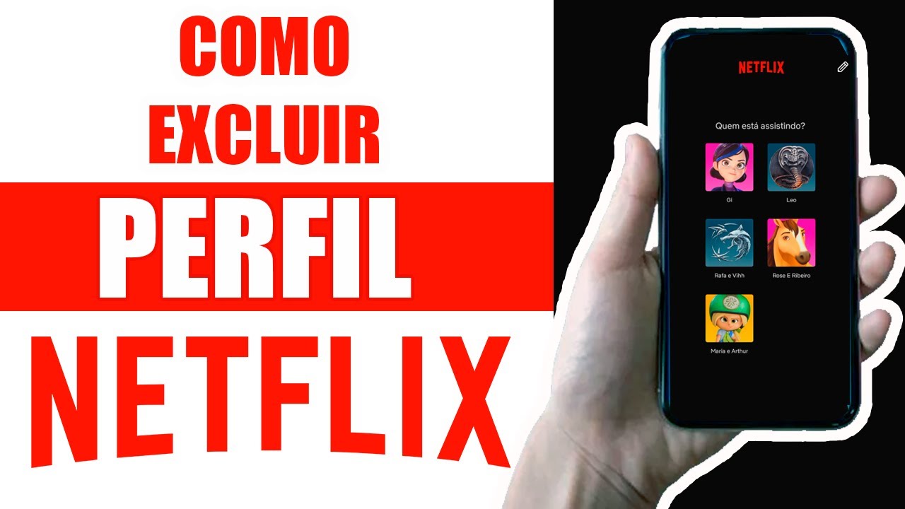 Aprenda a excluir um perfil da Netflix pelo celular ou computador
