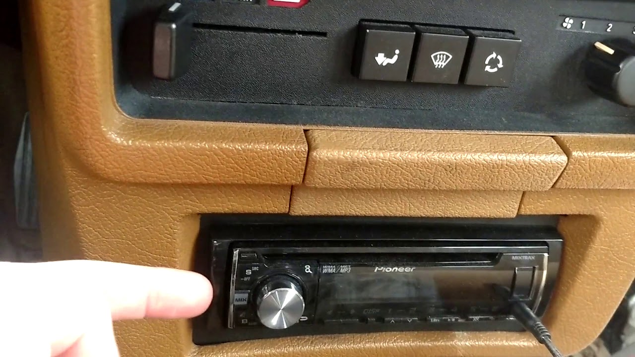 Volvo 240 Mods Moving Gauges And Radio