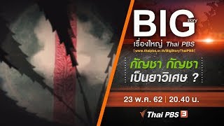 กัญชา กัญชา เป็นยาวิเศษ ? : Big Story เรื่องใหญ่ Thai PBS (23 พ.ค. 62)