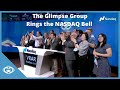 The glimpse group rings the nasdaq bell