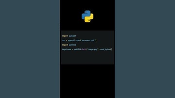 How to Insert Images into a PDF Using Python and PyMuPDF #pymupdf #pdftools #pythontutorial