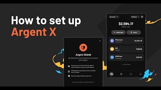 How to set up the Argent X Starknet wallet