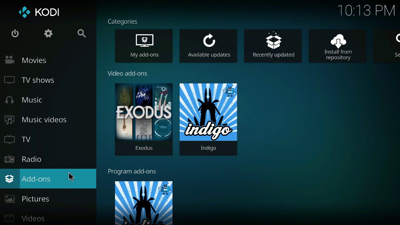 install exodus on kodi 19.3