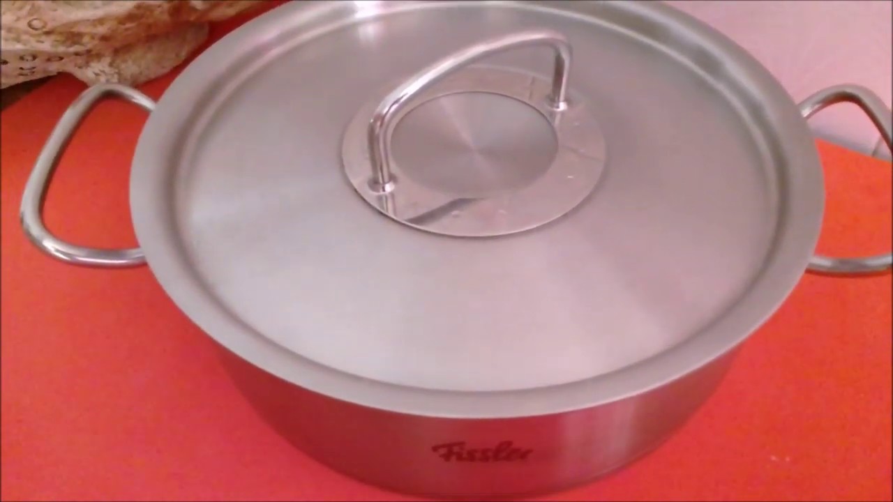Отзыв-моя кастрюля фирмы Fissler (Фисслер) - YouTube