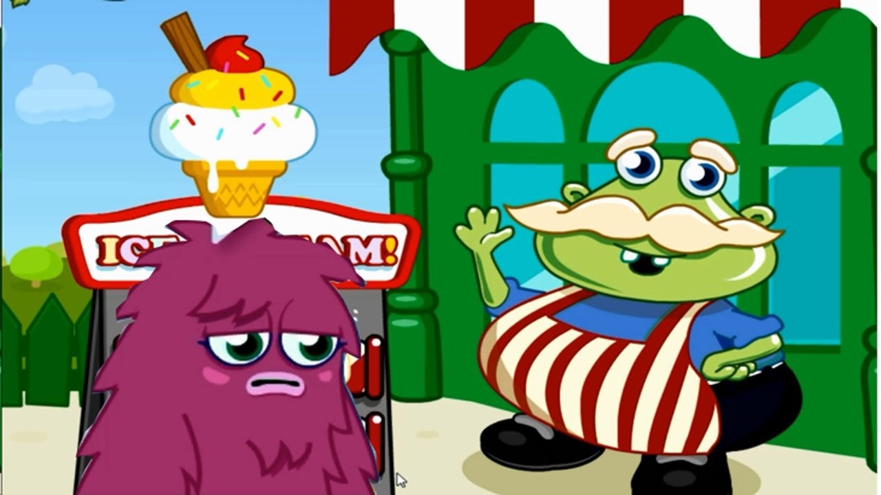 Магазин с Мороженым Монстрики едят мороженное Играй с Теей Your Funny ...