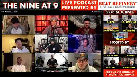 THE NINE @ 9 LIVE PODCAST - EP001 - Guest DJs Phli...