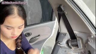 Talented 18-Year-Old Girl Restores (DAEWOO MATIZ 2000) After 25 Years of Use!