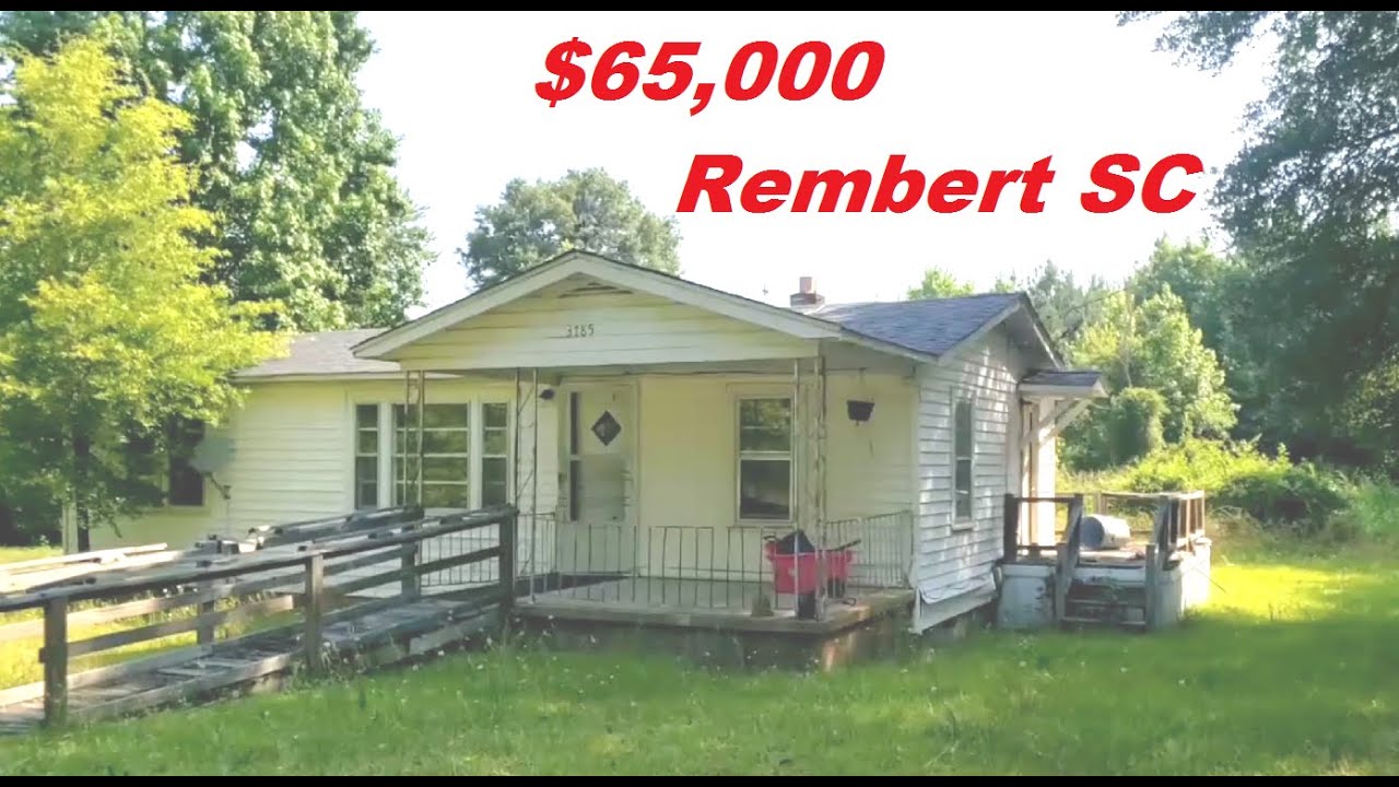 3785 Horatio Hagood Rd. Rembert SC. FixerUpper for sale YouTube