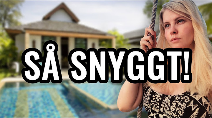 SE VÅRT 5 STJÄRNIGA LYXHOTELL I THAILAND! | RES MED OSS