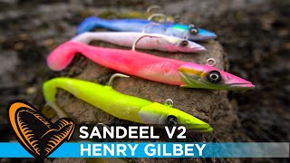Vidéo: Señuelo Savage Gear Sandeel V2 15,5cm 46g Sinking 2+1