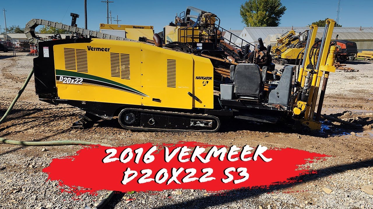 2016 Vermeer D20x22 S3 demo | SOURCE: HDD - YouTube