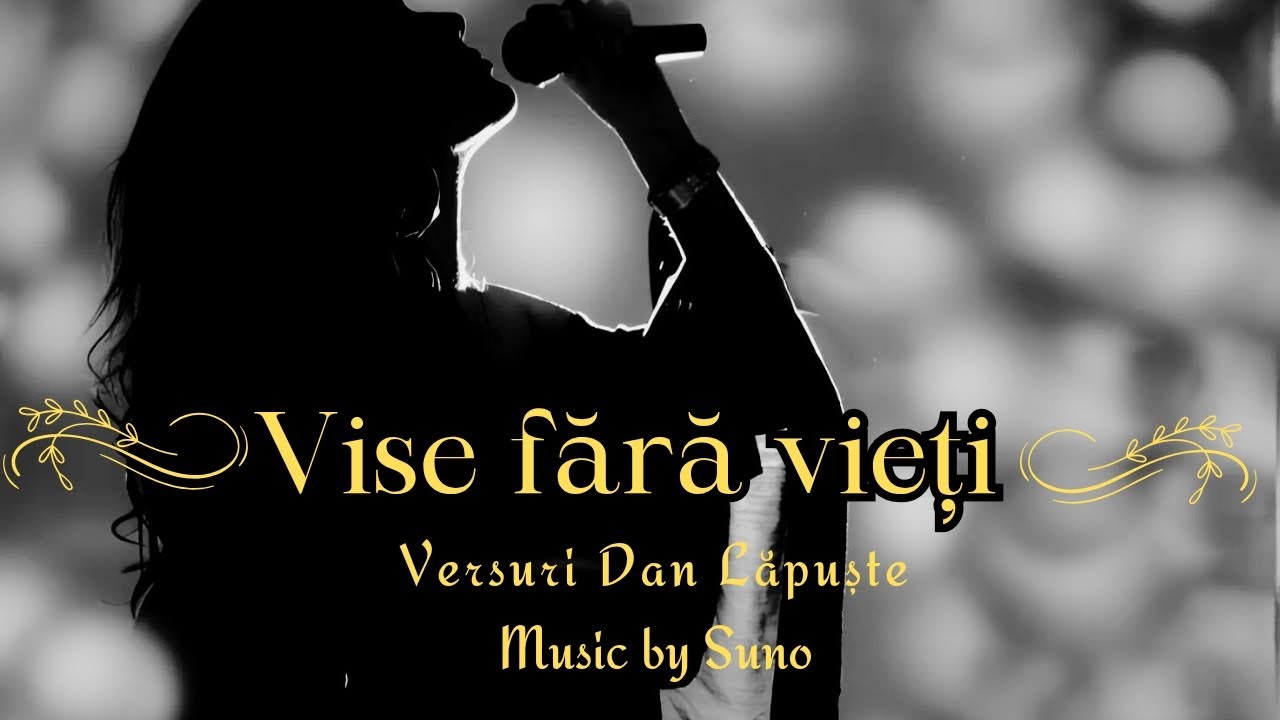 ,,Vise fără vieți"- versuri Dan Lăpuște. Music by Suno (reinterpretare)