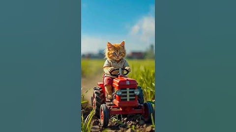 Heartwarming Kitten Feeds the Hungry | Tiny Hero in the Village #funny #catshorts #catvideos