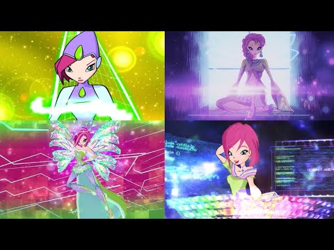 Winx Club : Tecna All Transformations