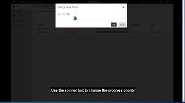 How to check and act on operations in progress for ThinkSystem Storage DE Series systems