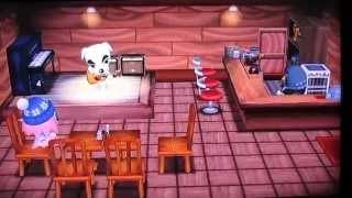 Animal Crossing musical dog K.K. Slider performing K.K. Metal