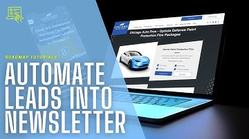 How to Automatically Add Form Customers to Newsletter Audiences MailChimp Example (Zapier)