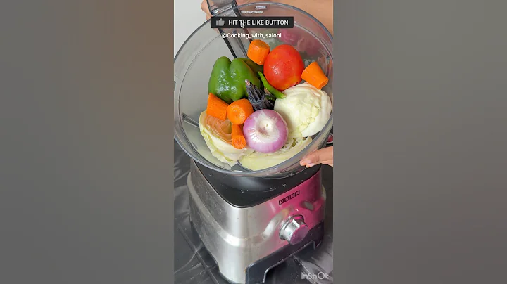 Easy Chopping vegetables in usha FP3811 food processor #shorts #ytshorts #gadgets #kitchen #cooking