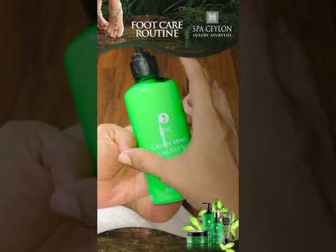 Foot Care Routine - DIY with Spa Ceylon